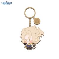 Брелок металический Chibi Character Metal Keychain Albedo[ПОДАРКИ]