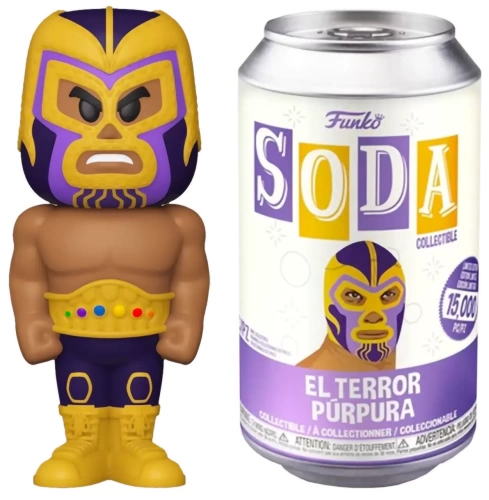 Фигурка Funko Vinyl SODA Luchadores Thanos w/(MT) Chase 54510[ФИГУРКИ]