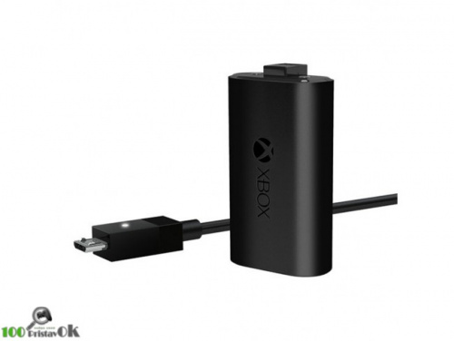 Зарядный набор 2 в 1 для геймпада XBOX ONE: Аккумулятор и Зарядный кабель 2.75 метра[XBOX ONE]