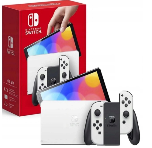 Nintendo Switch 32 GB White (ПР) [Б.У. ПРИСТАВКИ]