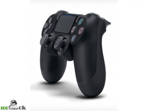 Геймпад беспроводной для PlayStation 4 Вторая ревизия Чёрный (РСТ)[PLAY STATION 4]